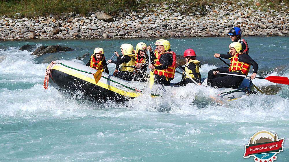 Rafting-Tour am Vater-Kind-Tag