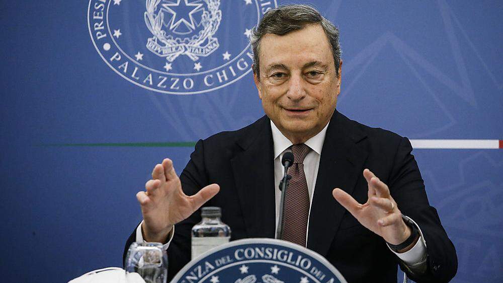 Premier Mario Draghi 