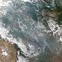 Ein Satelliten-Foto der Nasa zeigt die Brände im Amazonas