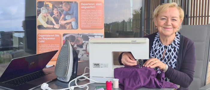 Silvia Schmerlaib organisiert seit zehn Jahren die Reparatur Cafés in Wolfsberg
