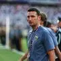 Lionel Scaloni zeigte sich emotional
