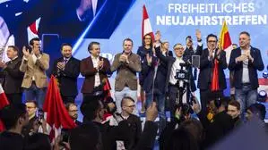 Die blaue Familie hat sich in Klagenfurt eingefunden