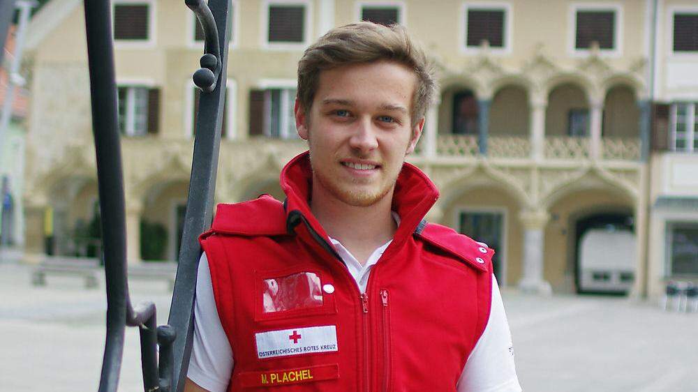 Der Brucker Max Plachel (20) rettete seinem besten Freund das Leben. Seine Erfahrung beim Roten Kreuz und seine Besonnenheit waren entscheidend
