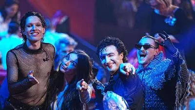 Søren Torpegaard Lund (Dänemark), Eva Marija (Luxemburg), Cosmó (Österreich) und Alis (Albanien): Am Samstag wird es ernst