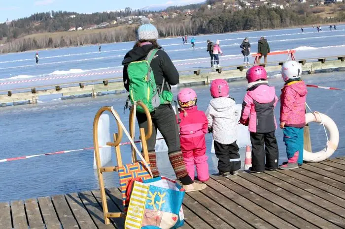 eislaufen eislauf längsee