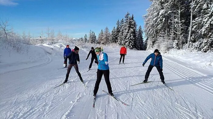 Viel Neuschnee liegt auch auf der Hebalm