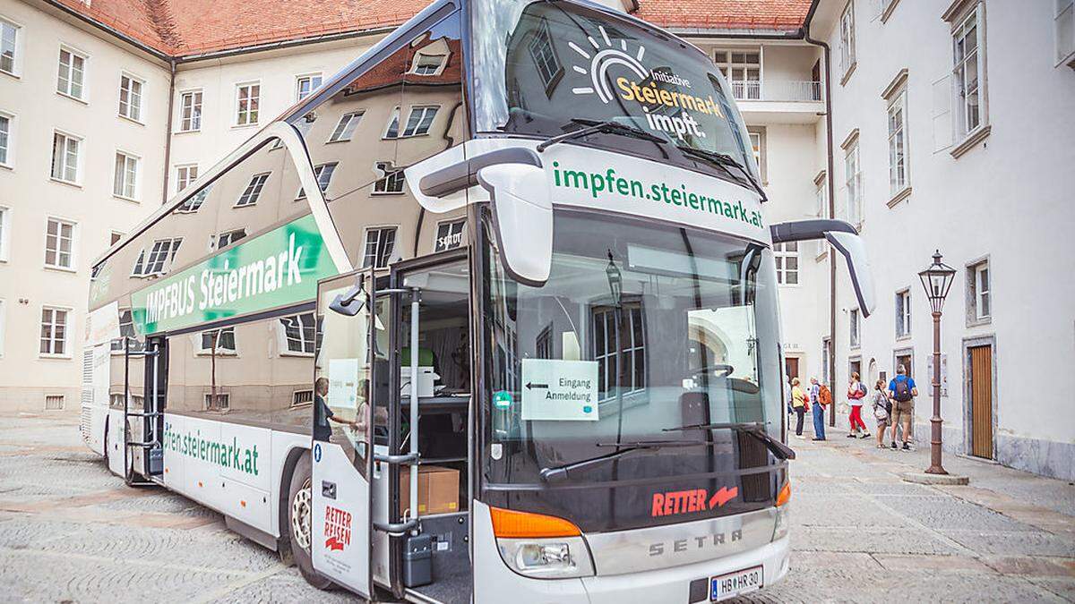 Impfbus Nummer drei startet am 4. Jänner von Leoben aus