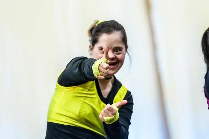 GRAZ,AUSTRIA,17.MAR.24 - SPECIAL OLYMPICS, DANCING - National Winter Games 2024. Image shows a competitor.
Photo: GEPA pictures/ Kevin Hackner