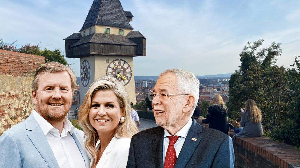 König Willem-Alexander und Ehefrau Máxima kommen mit Van der Bellen im Juni nach Graz