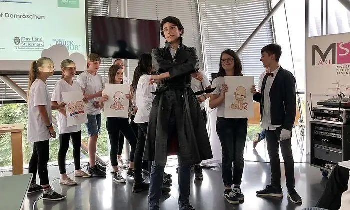 Schülerinnen und Schüler zeigten interessante Projekte 