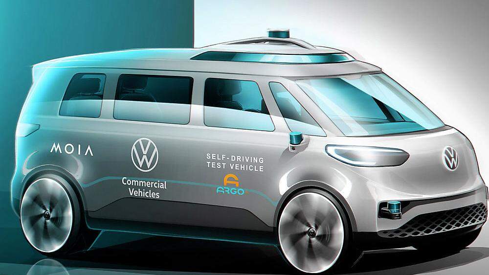 So werden die VW-Robotaxis aussehen, die 2025 in Europa starten sollen