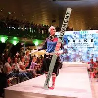 Eva Pinkelnig bei der ÖSV-Einkleidung