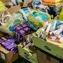 Die Hilfsgüter sollen nach Möglichkeit vorsortiert abgegeben werden