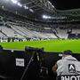 Leeres Juventus-Stadion: Neapel kam nicht nach Turin