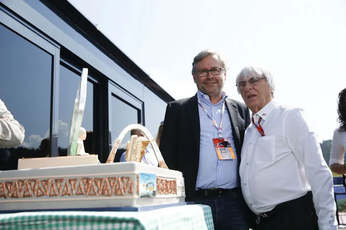 Alexander Wrabetz und Bernie Ecclestone