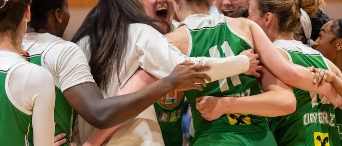 Die UBI-Frauen wollen auch nach der Finalserie jubeln