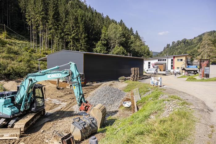 Die neue Halle soll Anfang Oktober in Betrieb genommen werden