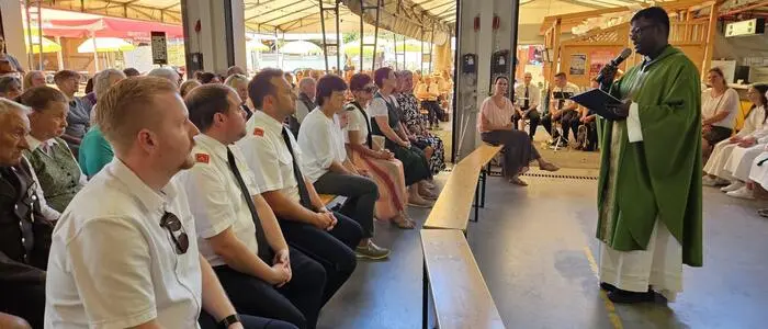 Am Sonntag startete der Festaktmit einem gemeinsamen Gottesdienst