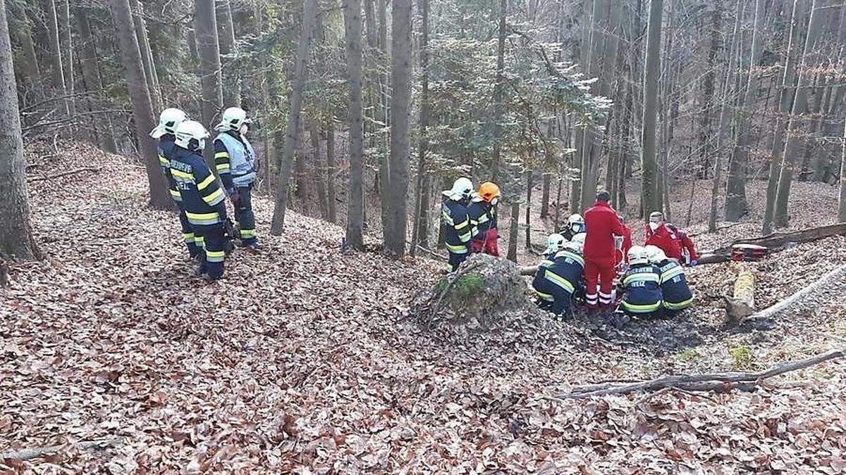 Die Frau wurde mit Verletzungen unbestimmten Grades in LKH Weiz gebracht