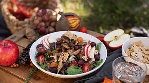 Bunter Salat für einen goldenen Herbst!