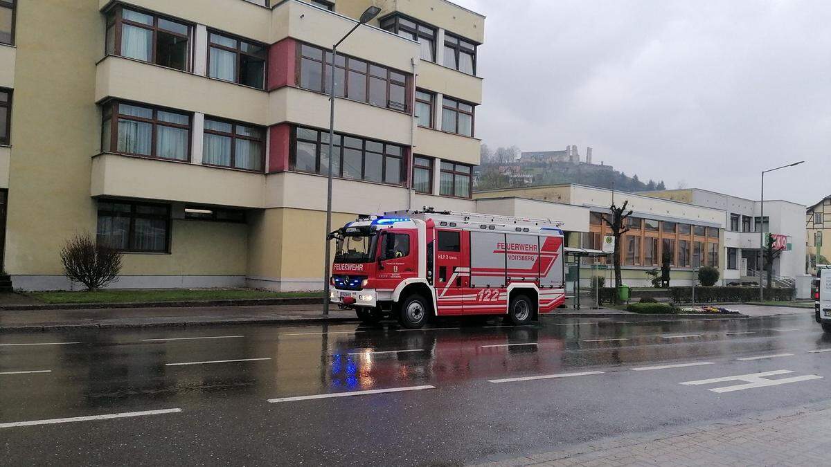 Wegen einer defekten Absaugung wurde in der Küche der Landesberufsschule Voitsberg Feueralarm ausgelöst