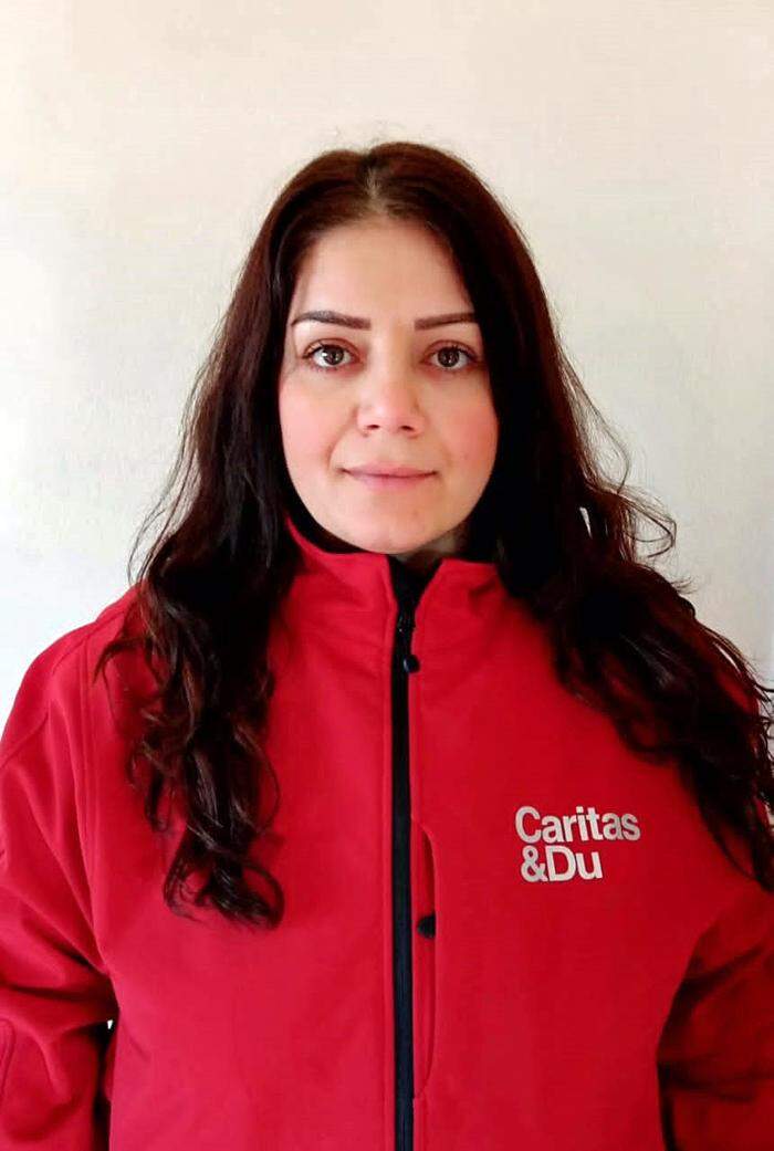 Zina Dayoub, im syrischen Krisengebiet für Caritas Österreich im Einsatz