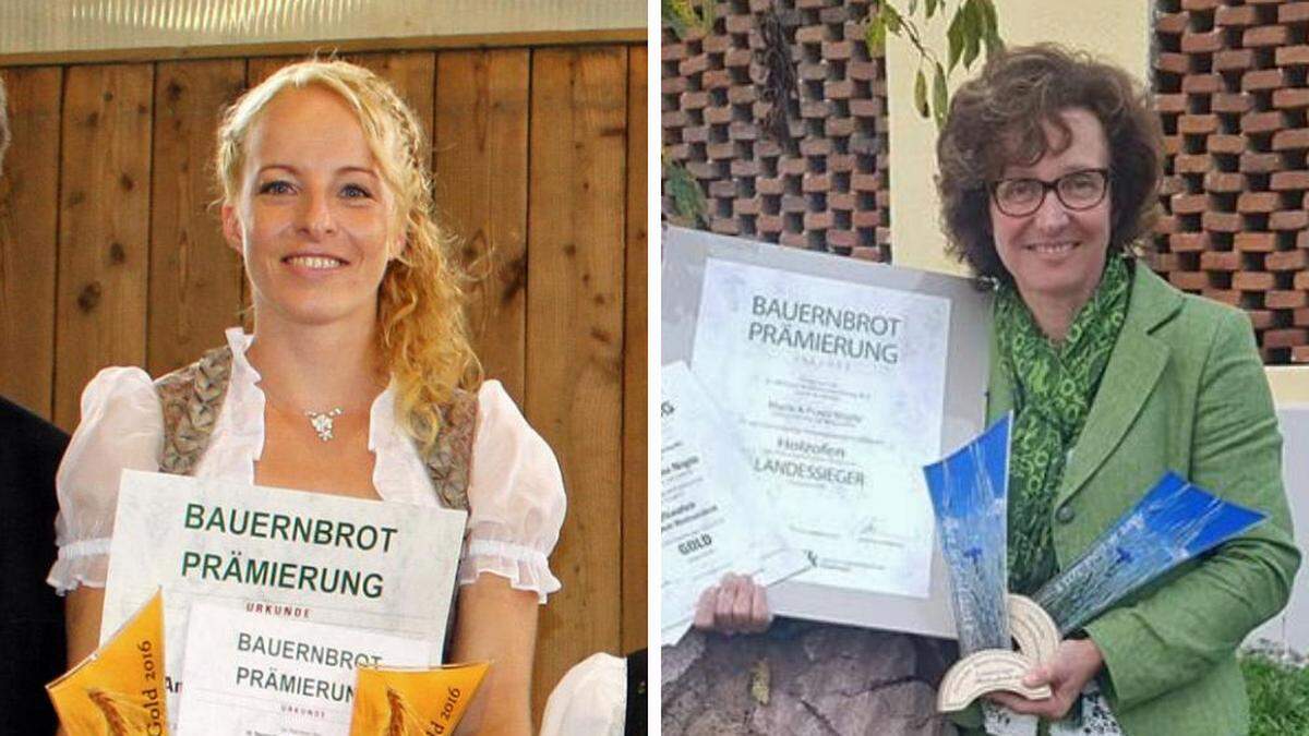 Landessiegerinnen: Andrea Potzinger-Wurzer, Maria Nigitz