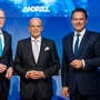 Andritz-CEO Joachim Schönbeck, Aufsichtsratspräsident Wolfgang Leitner und Börsen-Chef Christoph Boschan 