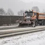Die Räumfahrzeuge des Winterdienstes sind im Einsatz