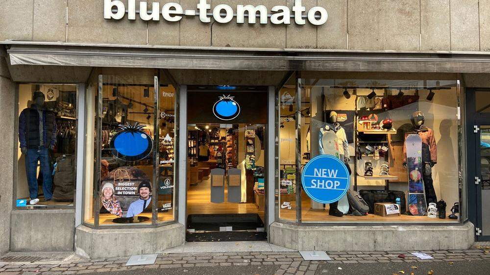 Der neue Shop von Blue Tomatoe in Fribourg