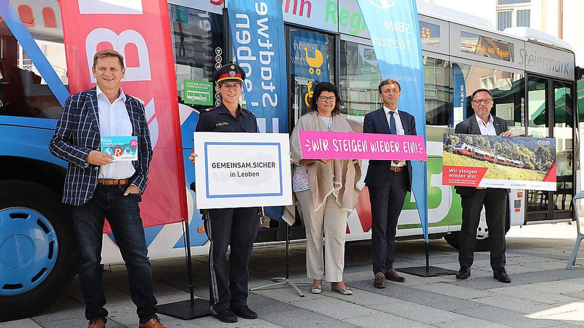 Präsentation der Europäischen Mobilitätswoche in Leoben