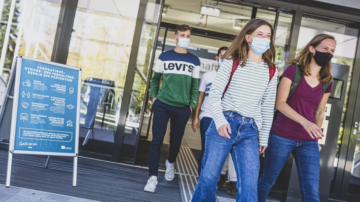 Das neue Semester startet im Oktober ohne Maskenpflicht