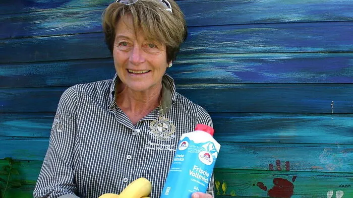 Verteilt Lebensmittel an sozial Benachteiligte: die Villacherin Elisabeth Fojan 