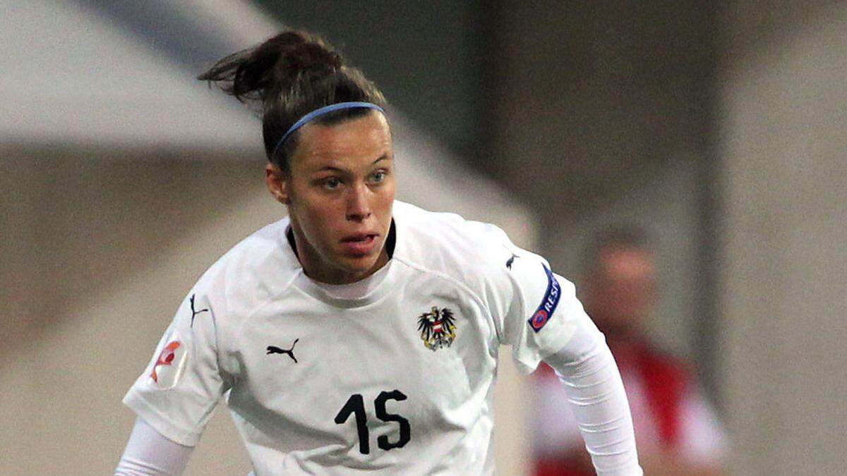 Nicole Billa ist auch im ÖFB-Damen-Nationalteam erfolgreich unterwegs