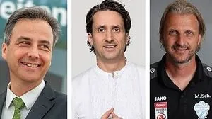 Siegfried Nagl, Martin Auer und Markus Schopp