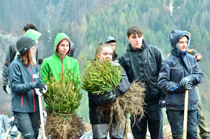 Die Schüler zeigten großes Engagement