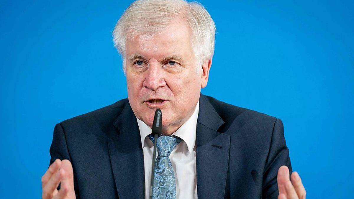 Der deutsche Innenminister Horst Seehofer