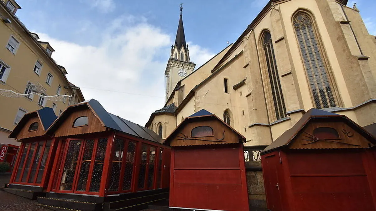 Die ersten Adventhütten stehen bereits