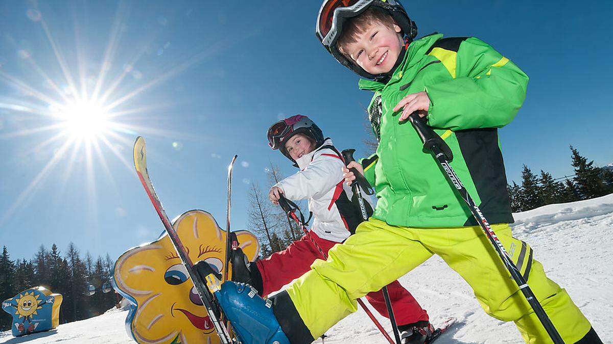 Von Klein bis Groß: der Skispaß kann kommen