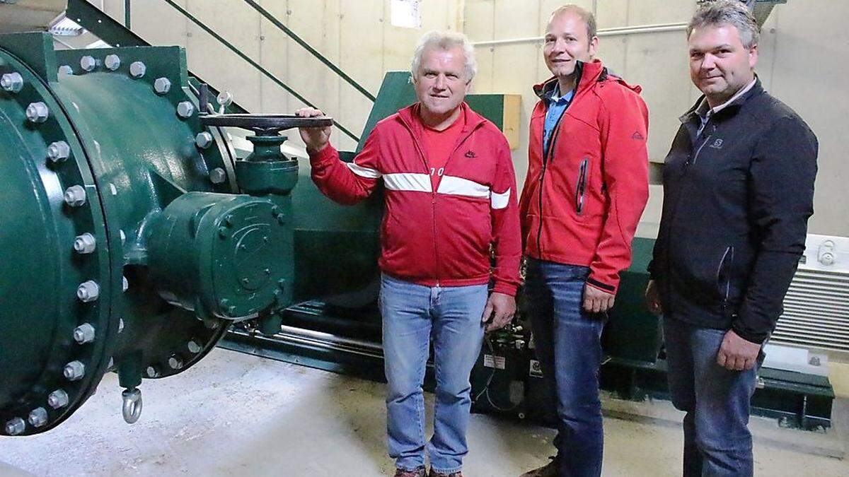 Josef Schiester, Helmut Wagner und Andreas Riegler freuen sich auf viele Besucher (v. l.)