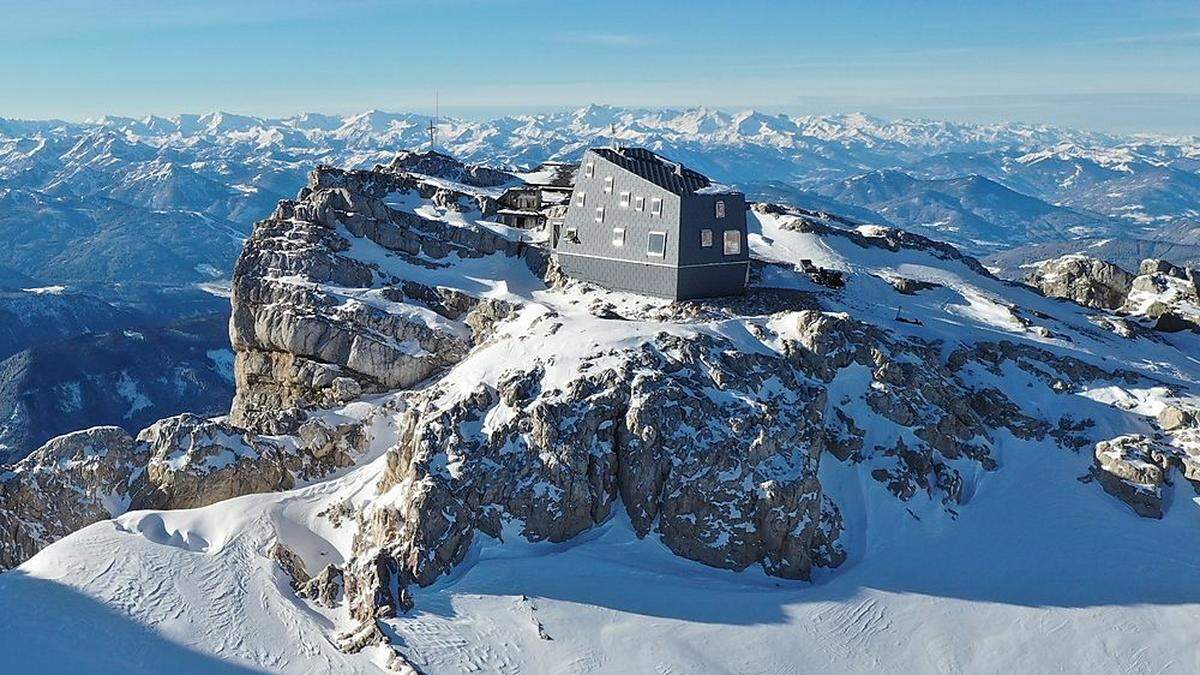 Die Seethalerhütte auf 2740 Meter