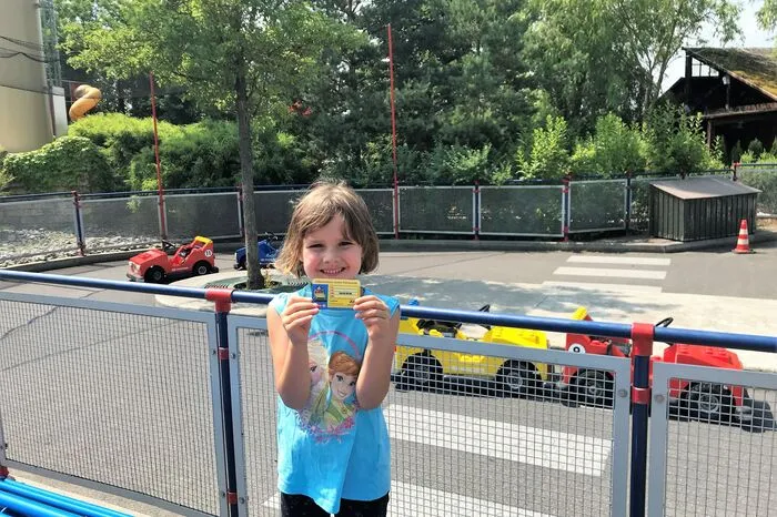Sogar den Führerschein können Kinder hier machen - die kleineren ohne, die großen mit Theoriekurs und Prüfung!