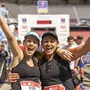 Die Freude bei den Läuferinnen und Läufern war nach dem Zieleinlauf riesengroß