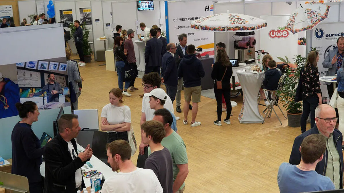 Rund 500 Besucher wurden bei der Jobmesse verzeichnet