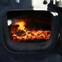 sujet, einheizen, koks, fossile brennstoffe, kessel einer dampflok, verheizen, feuer, brennen