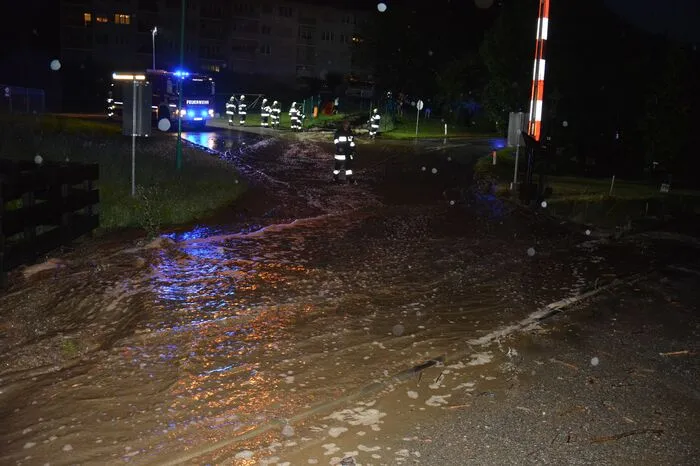 20 Feuerwehrleute der FF Frantschach-St. Gertraud waren im Einsatz.