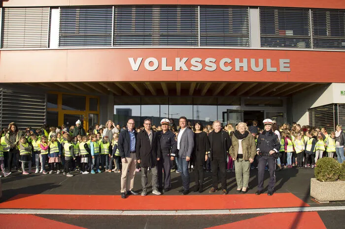 Schulwegsicherungs-Aktion in Seiersberg-Pirka