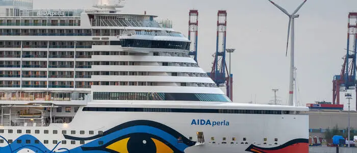 Das Kreuzfahrtschiff AIDAperla