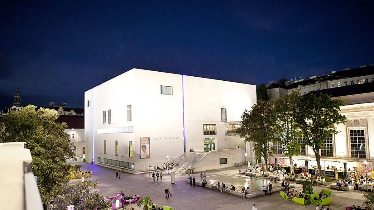Schauplatz der Art Vienna: das Leopold Museum 
