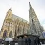 ZU APA0165 VOM 23.12.2023 - Nach Hinweisen auf einen möglichen Anschlagsplan einer islamistischen Gruppe in Wien wurden am Sonntag, 24. Dezember 2023, die Sicherheitsmaßnahmen u.a. rund um den Stephansdom verstärkt.